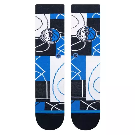 Stance Casual NBA Zone DAL Crew Socks