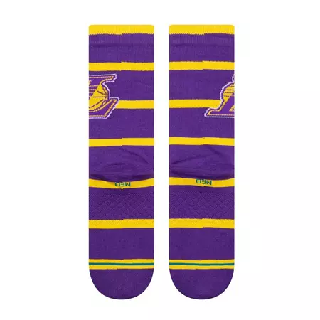 Stance Casual Prep LA Lakers Crew Socks