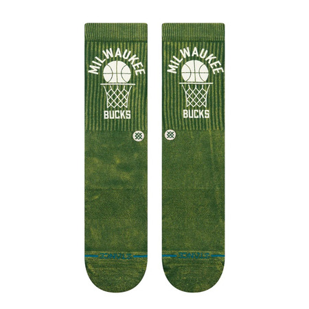 Stance Casual Vintage Milwaukee Bucks Crew Socks