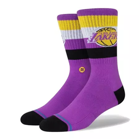 Stance NBA Casual Lakers ST Crew Socks