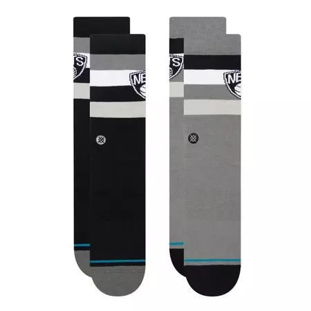 Stance NBA Casual Nets ST 2 Pack Crew Socks