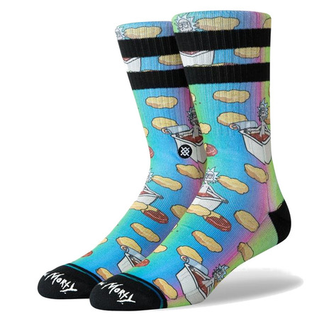 Stance Rick and Morty Dipping Sauce Socks