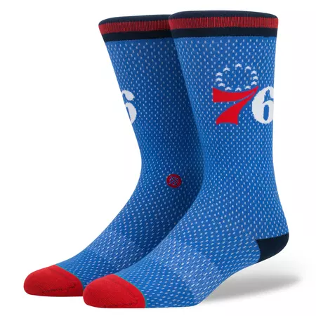 Stance Sixers Jersey BLU