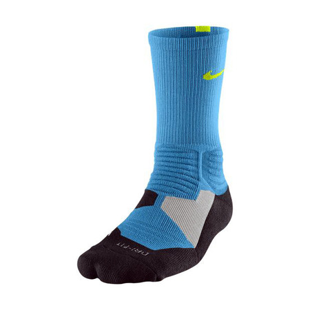 Calcetines Nike Hyper Elite Basket Crew (407/turquesa/lima/neg)