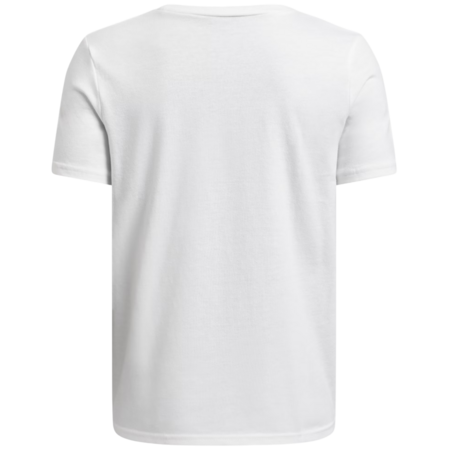 UA Boys' Curry Logo Tee "White"