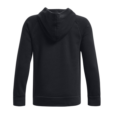 UA Boys' Rival Fleece Big Logo Hoodie "Black"