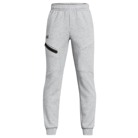 UA Boys´ Unstoppable Fleece Joggers "Mod Gray Light Heather"