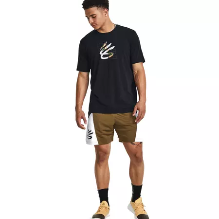 UA Men's Curry Camp Short Sleeve Tee "Black"