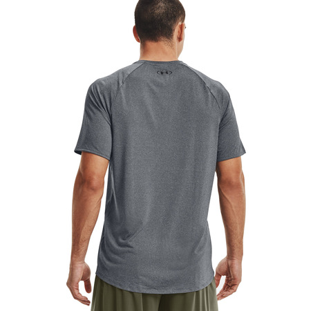 UA  Men's Tech™ 2.0 Textured Short Sleeve T-Shirt "Pitch Gray"