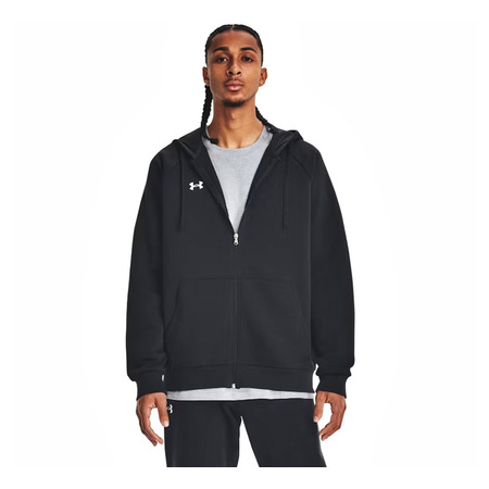 UA Rival Fleece FZ Hoodie "Black"