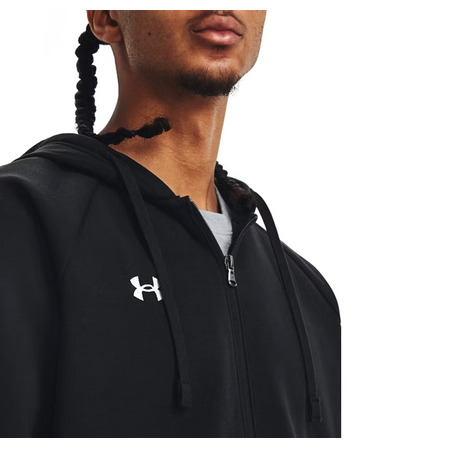 UA Rival Fleece FZ Hoodie "Black"