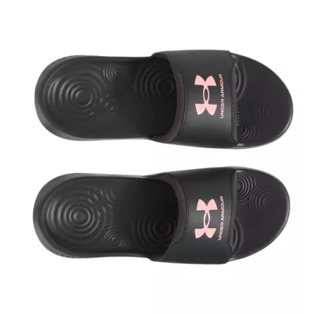 UA Women's Ignite Select Slides "Black-Pink Vortex"