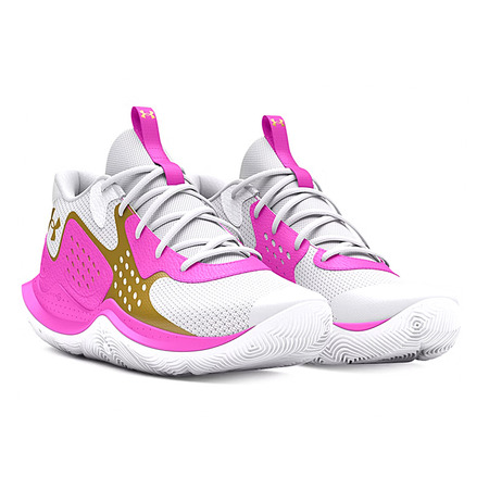 Under Armour GS Jet '23 "White Pink Gold"