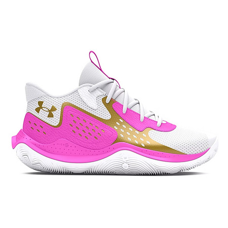 Under Armour GS Jet '23 "White Pink Gold"