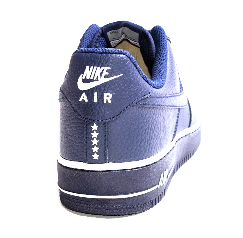 Nike Air Force 1 07 LTHR azules, Nike Air Force 1 blue