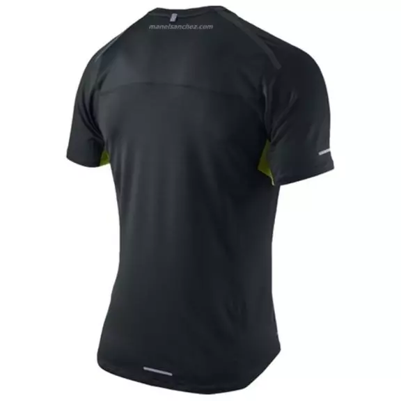 Nike Camiseta  Running Denier (negra)