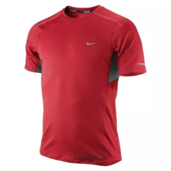 Nike Camiseta  Running Denier (rojo)