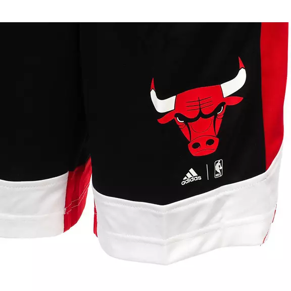 Adidas NBA Short Junior Winter Hoops Chicago Bulls (negro/rojo/blanco)