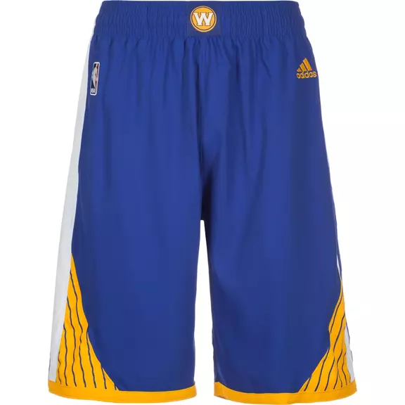 Adidas NBA Short Swingman Golden State Warriors (azul/amarillo/blanco)