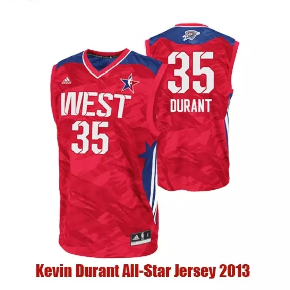 Adidas Camiseta Kevin Durant NBA All Star 2013 Western