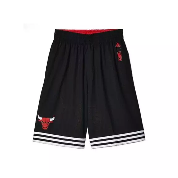 Adidas NBA Short Niño Chicago Bulls Winter Hoops (negro/rojo)