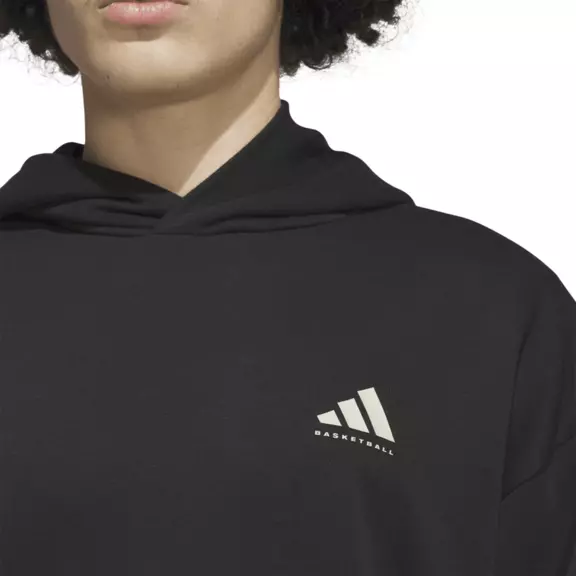 Adidas Basketball Select Foundation GFX Fleece Hoodie "Black"