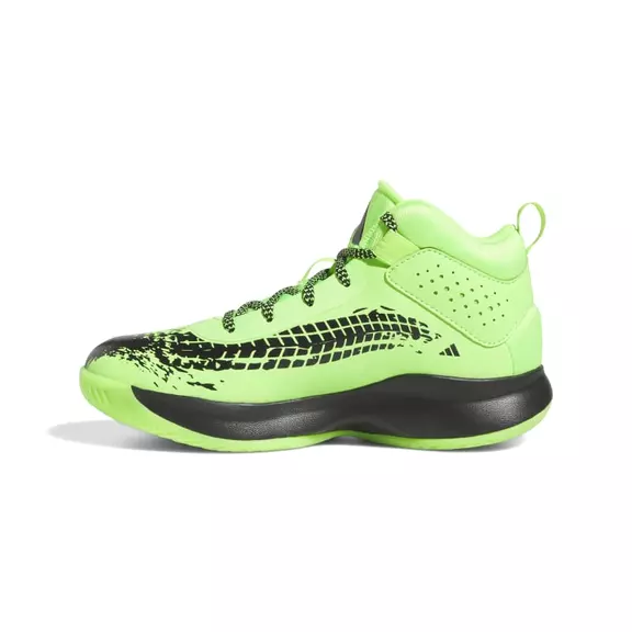 Adidas Cross Em Up 5 Kids Wide "Solar Green"