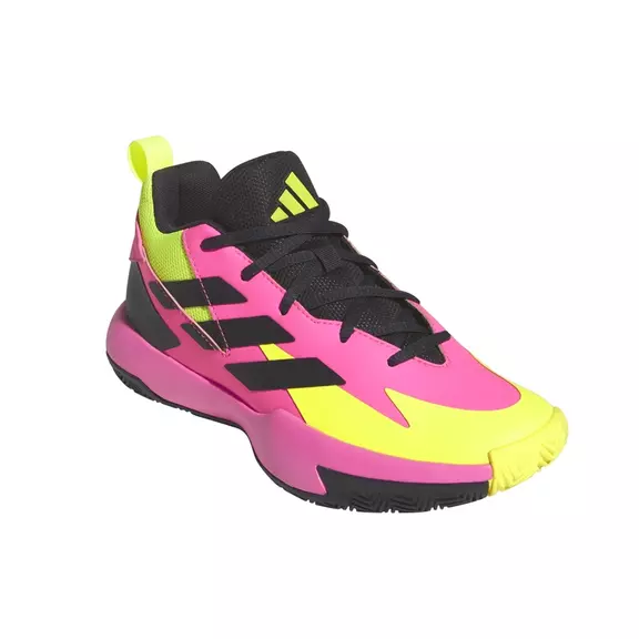 Adidas Cross Em Up Select Jr. "Lucid Pink-Lucid Lemon"