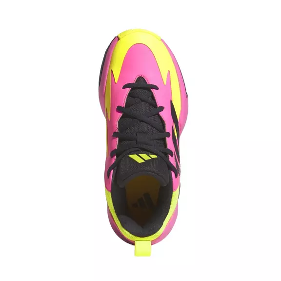 Adidas Cross Em Up Select Jr. "Lucid Pink-Lucid Lemon"