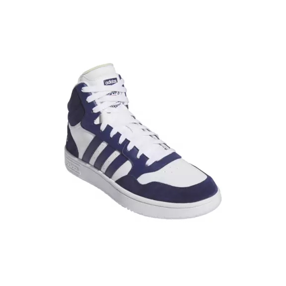 Adidas Hoops 3.0 Mid "White-Dark Blue"