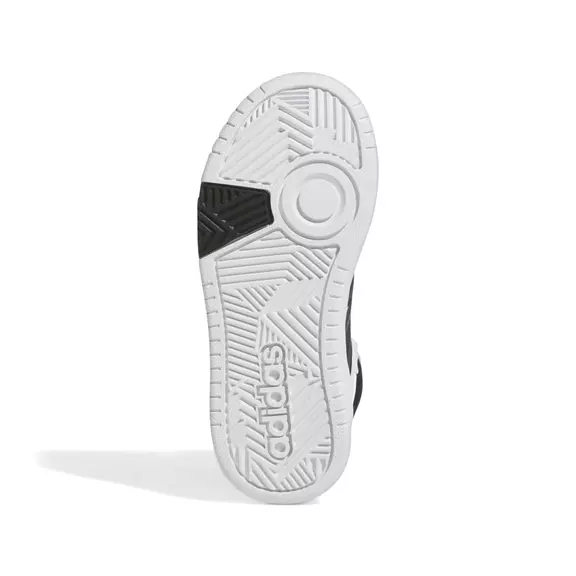 Adidas Kids Hoops Mid 3.0 K Sneaker "White and Black"