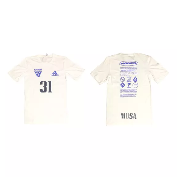 Adidas Real Madrid GFX Tee # 31 MUSA #