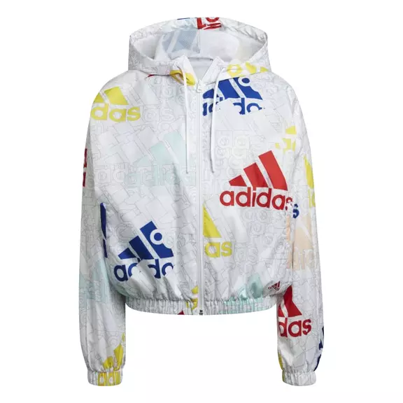 Adidas W Essentials Multi-Colored Logo Loose Fit