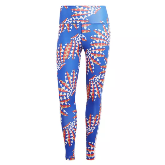 Adidas x FARM Rio 7/8 Leggings "Bold Blue-Bliss Orange'"