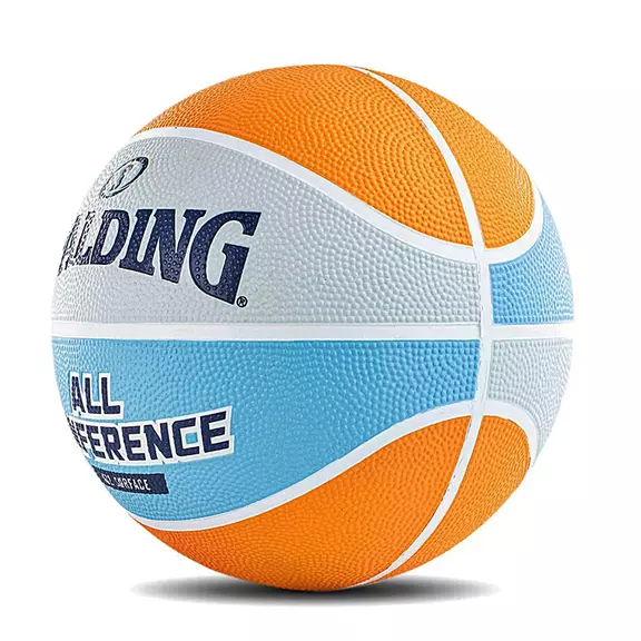 Balón Spalding All Conference Orange Blue Sz7 Rubber Basket