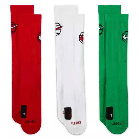 Calcetines Basket Nike Everyday Crew "Tricolor RWG"