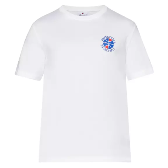 Champion Basketball Inspired Logo T-Shirt "White"