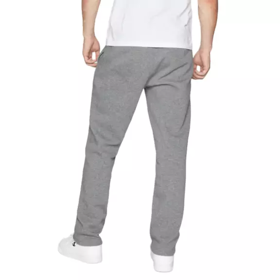 Champion Logo Straight Leg Fleece Joggers "Dark Grey"