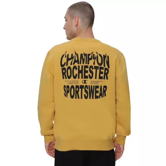 Champion Rochester Graphic Gallery Fleece Sweatshirt "Gold"