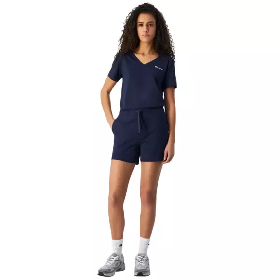 Champion Wmns Sport Lifestyle Logo Classic Short "Navy"