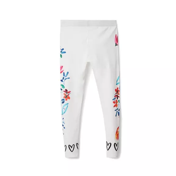 Desigual Girls Floral Leggings