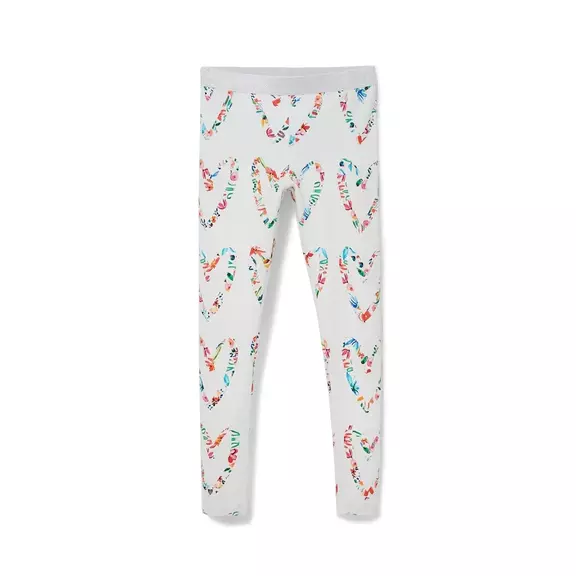 Desigual Girls Heart Leggings