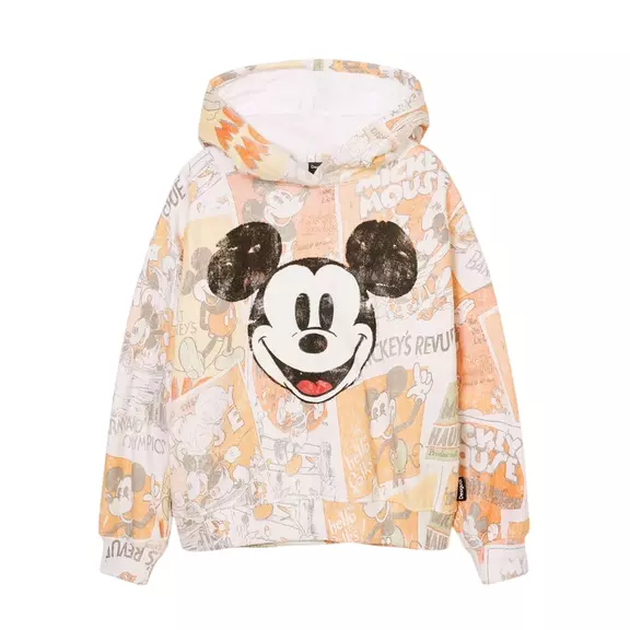 Desigual Mickey Mouse Sweatshirt "Orange"