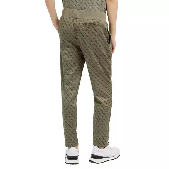 Guess Korbin All Over Logo Pant "Green"