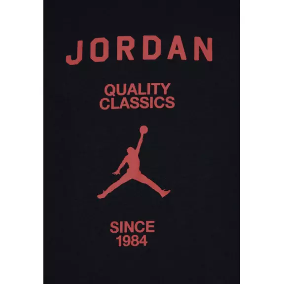 Jordan Girld JDB W J Girlfriend Graphic Tee "Black"