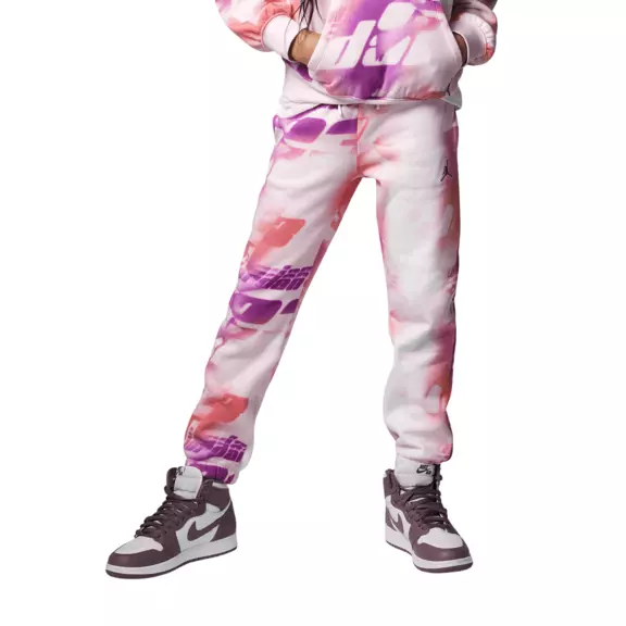 Jordan Girls Triple Team Printed Pants "Arctic Pink"