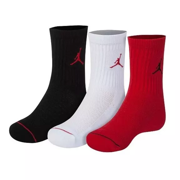 Jordan Kids Jumpman Crew Socks 3 Pair (27-35)