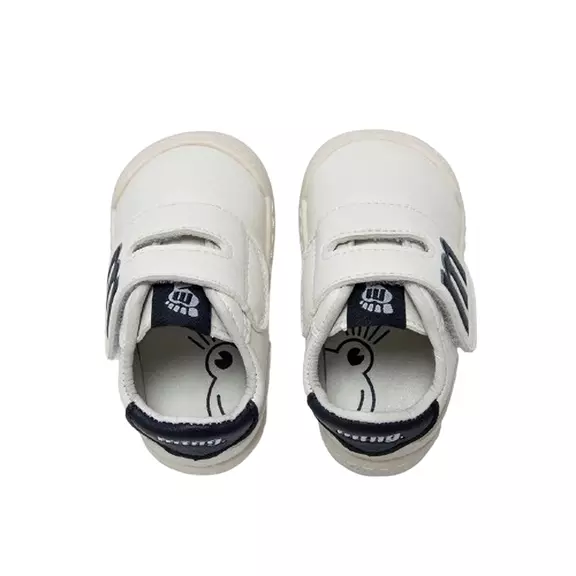 Mustang Sneakers Free Baby "White-Navy"