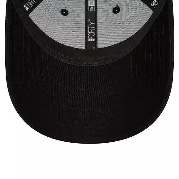 New Era NBA Brooklyn Nets Infill Black 9FORTY Adjustable Cap