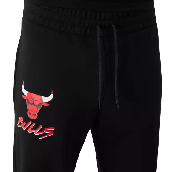 New Era NBA Chicago Bulls Script Logo Jogger "Black"